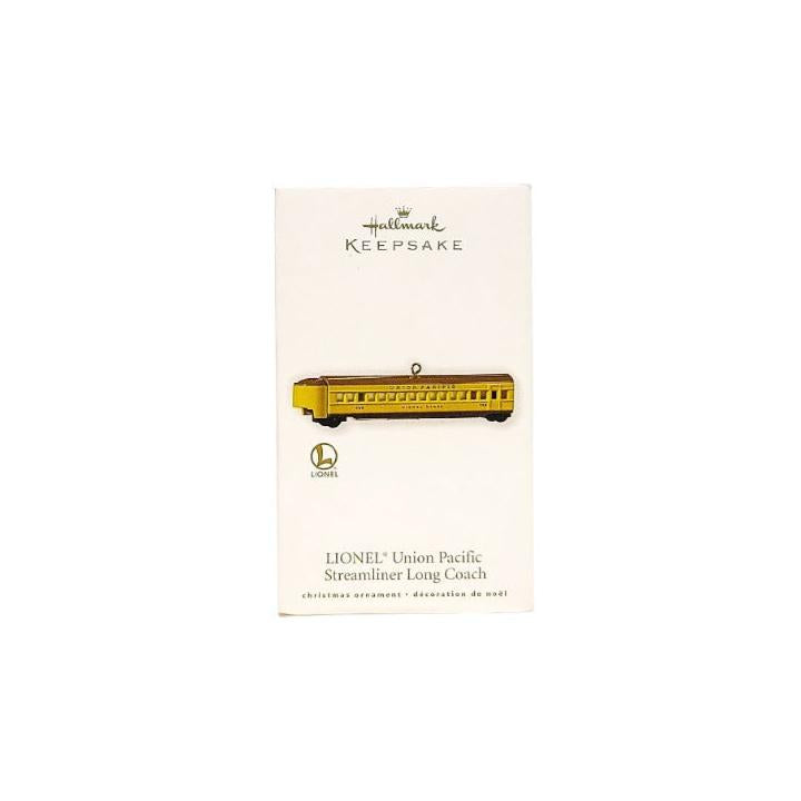 2010 Union Pacific Streamliner Long Coach Hallmark Ornament (Lionel) QXI2023