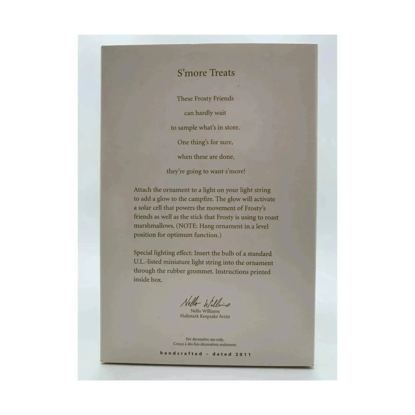 2011 Frosty Friends - S'more Treats Hallmark Ornament (Frosty Friends) QXG4187