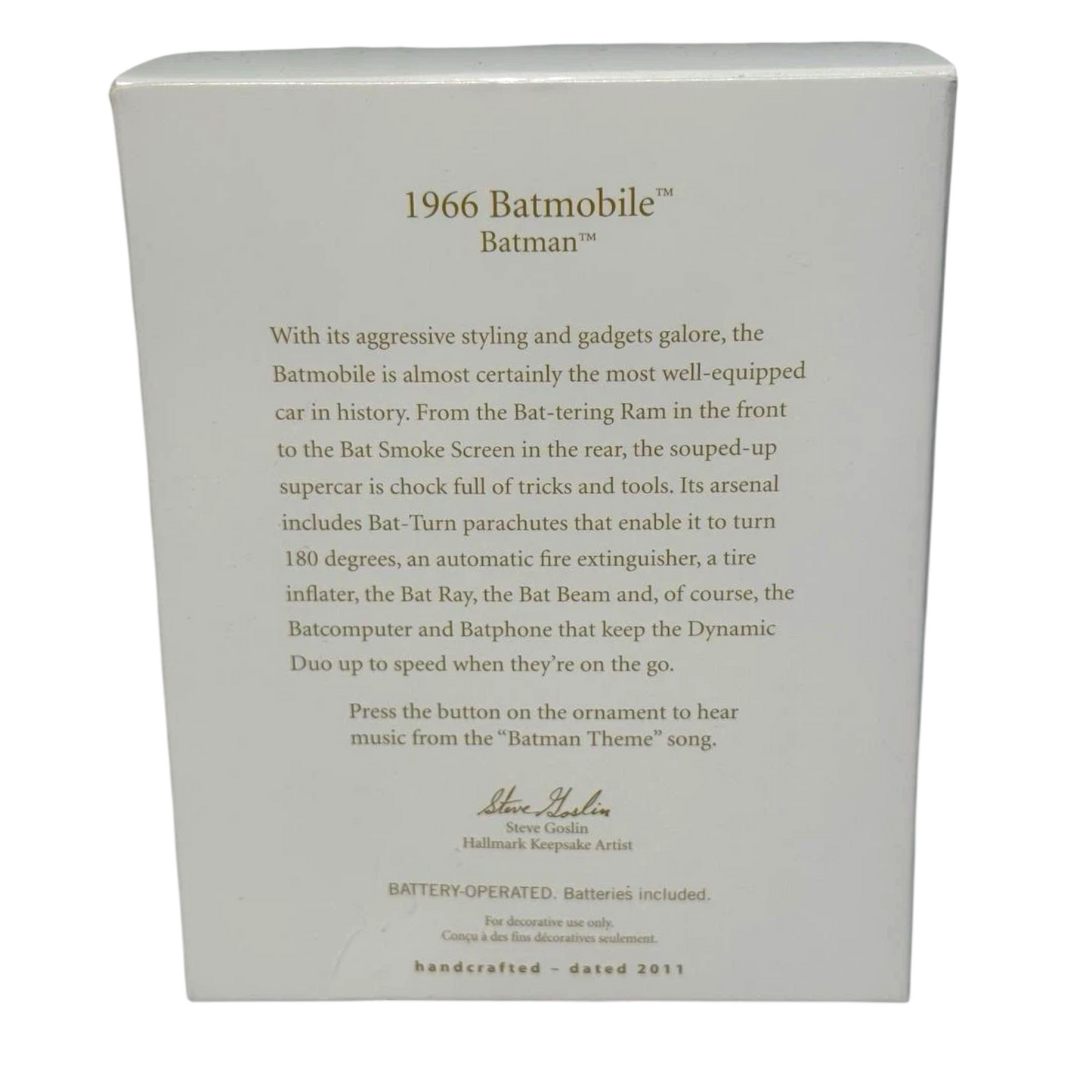 2011 (1966) Batmobile (Super Heroes)