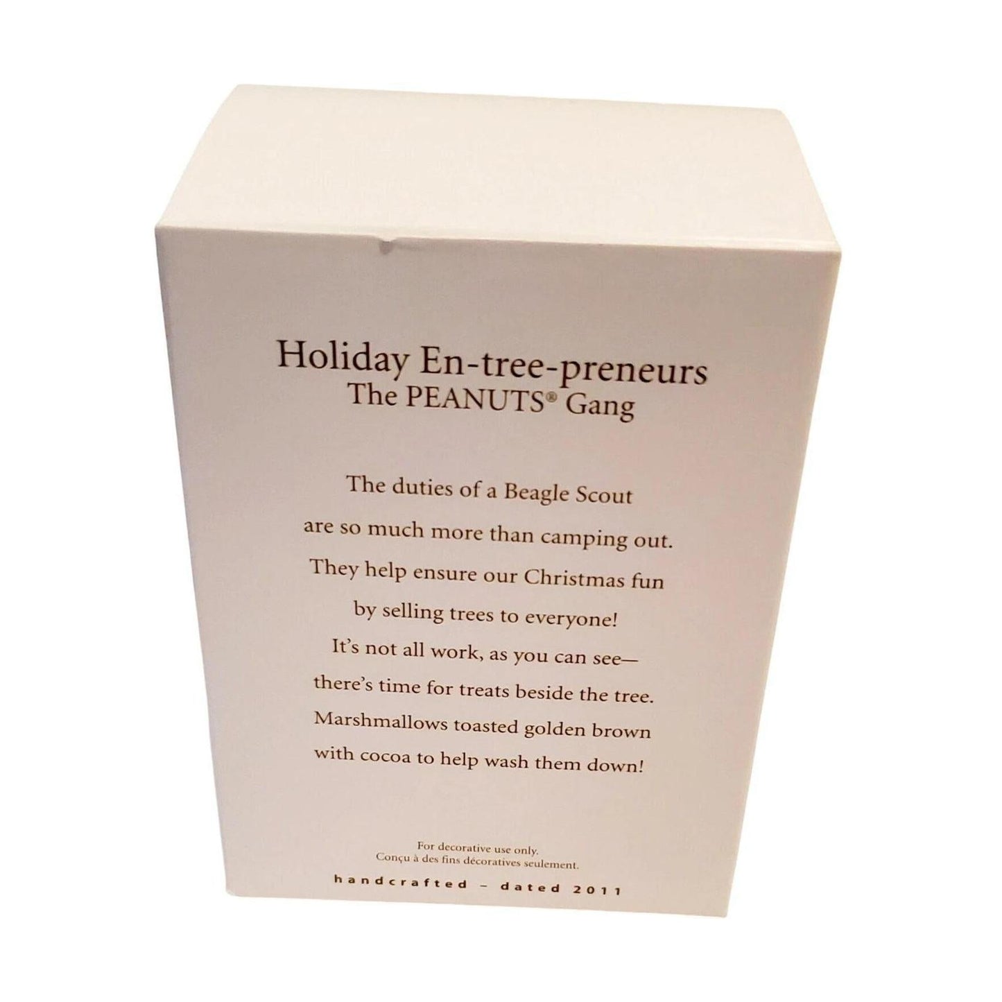 2011 Holiday En‑tree‑preneurs Hallmark Ornament (Peanuts) QXI2449