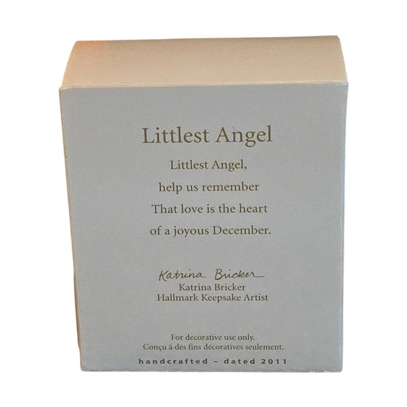2011 Littlest Angel Hallmark Ornament (Angel) QXM9129