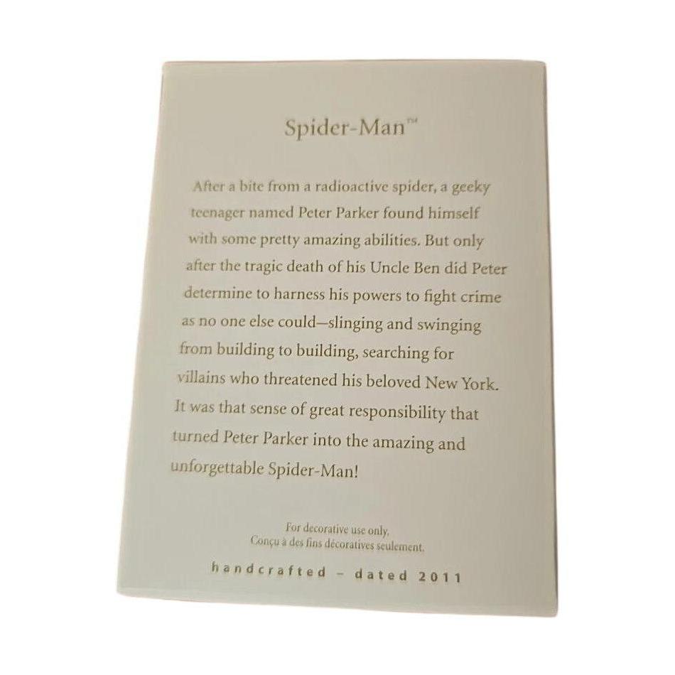 2011 Spider-Man Hallmark Ornament (Super Heroes) QXI2637