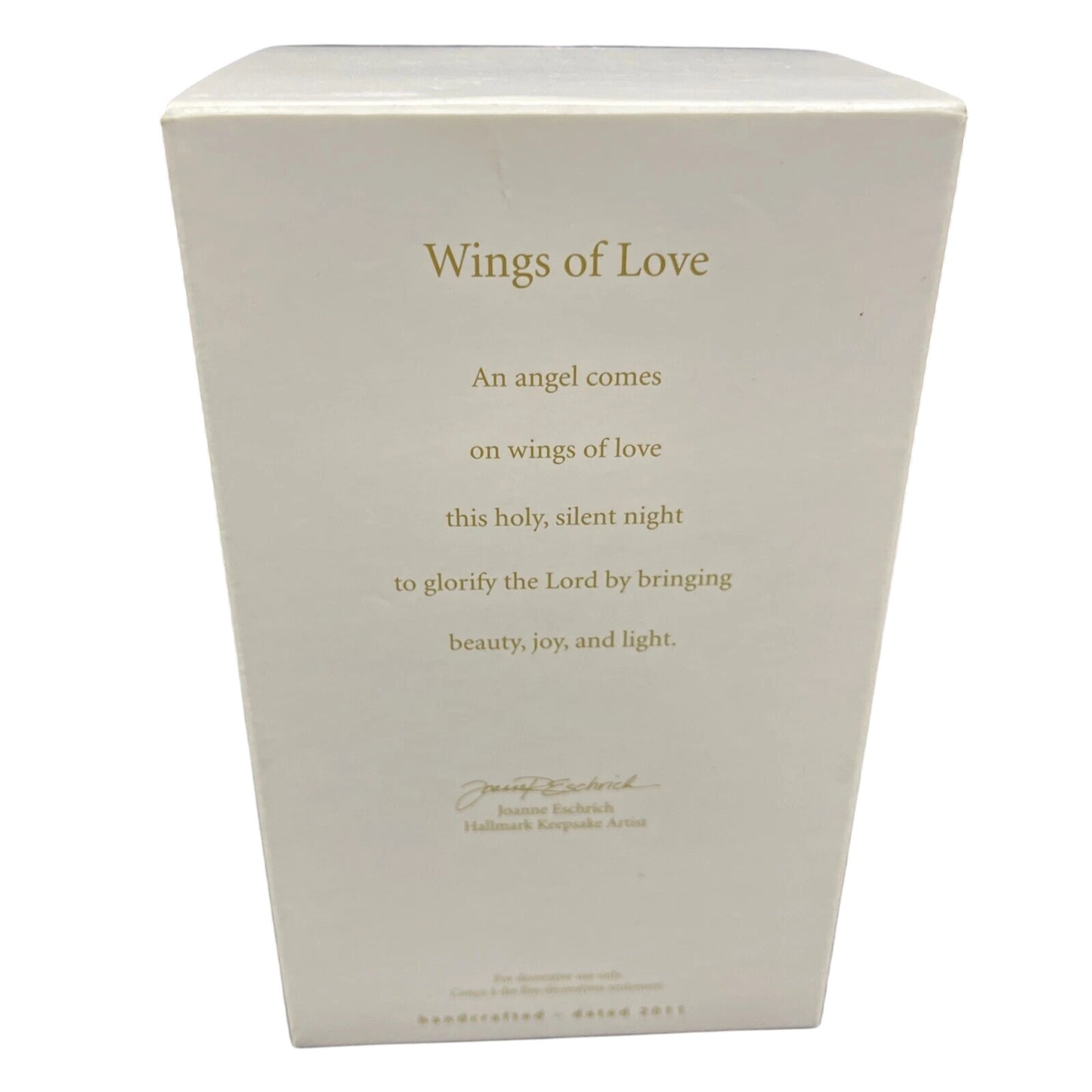 2011 Wings of Love Hallmark Ornament (Angel) QXG4027
