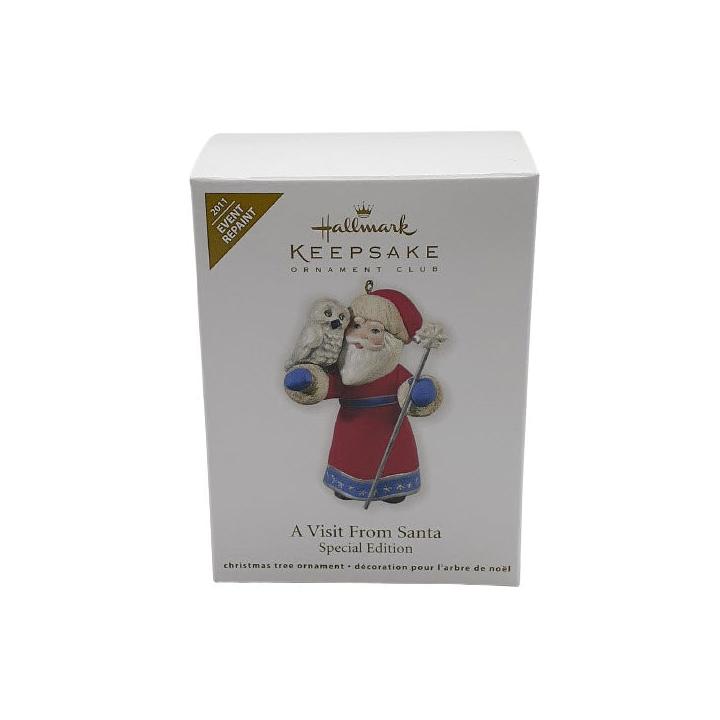 2011 A Visit From Santa Hallmark Ornament (A Visit From Santa) QXC8809