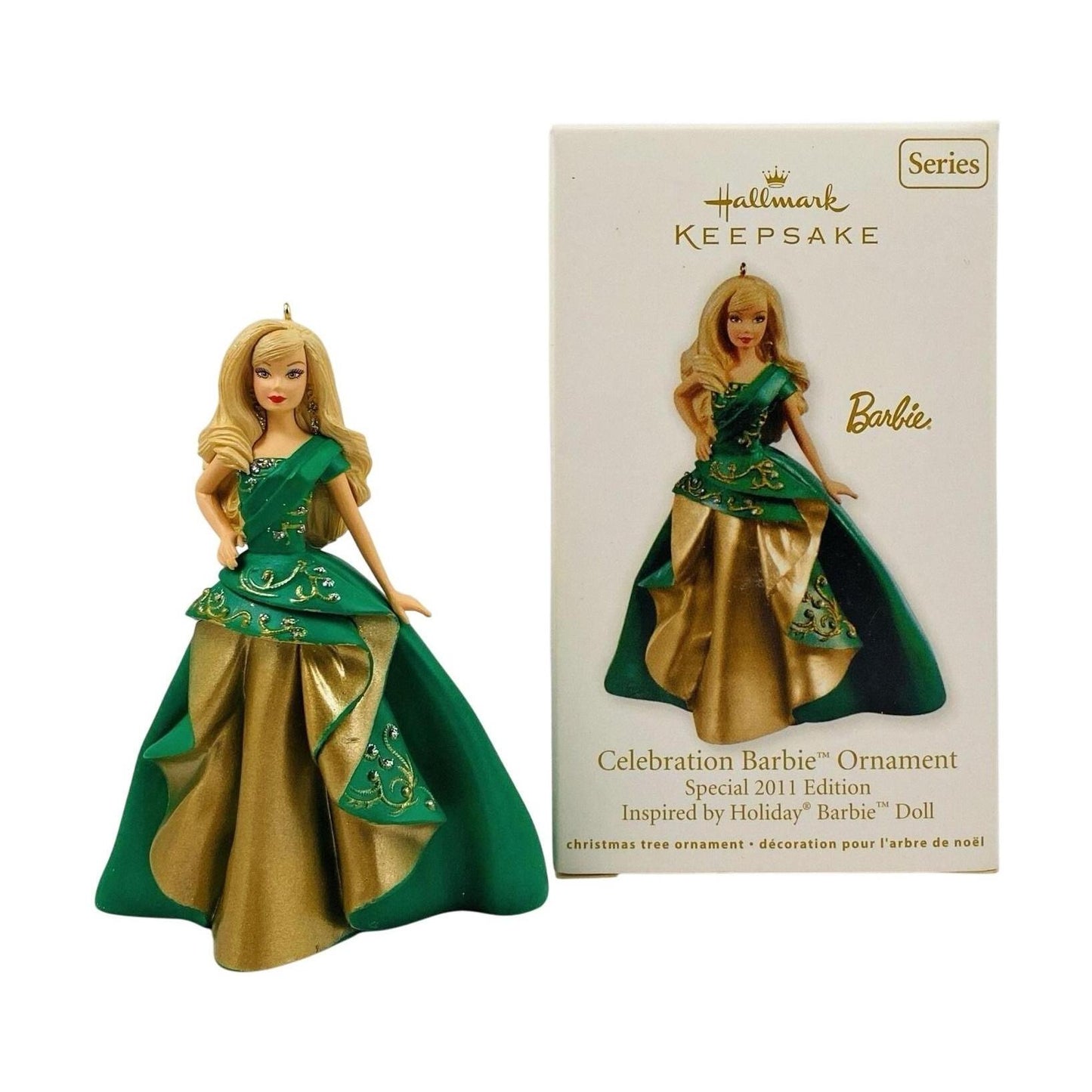 2011 Celebration Barbie Hallmark Ornament (Celebration Barbie) QX8889