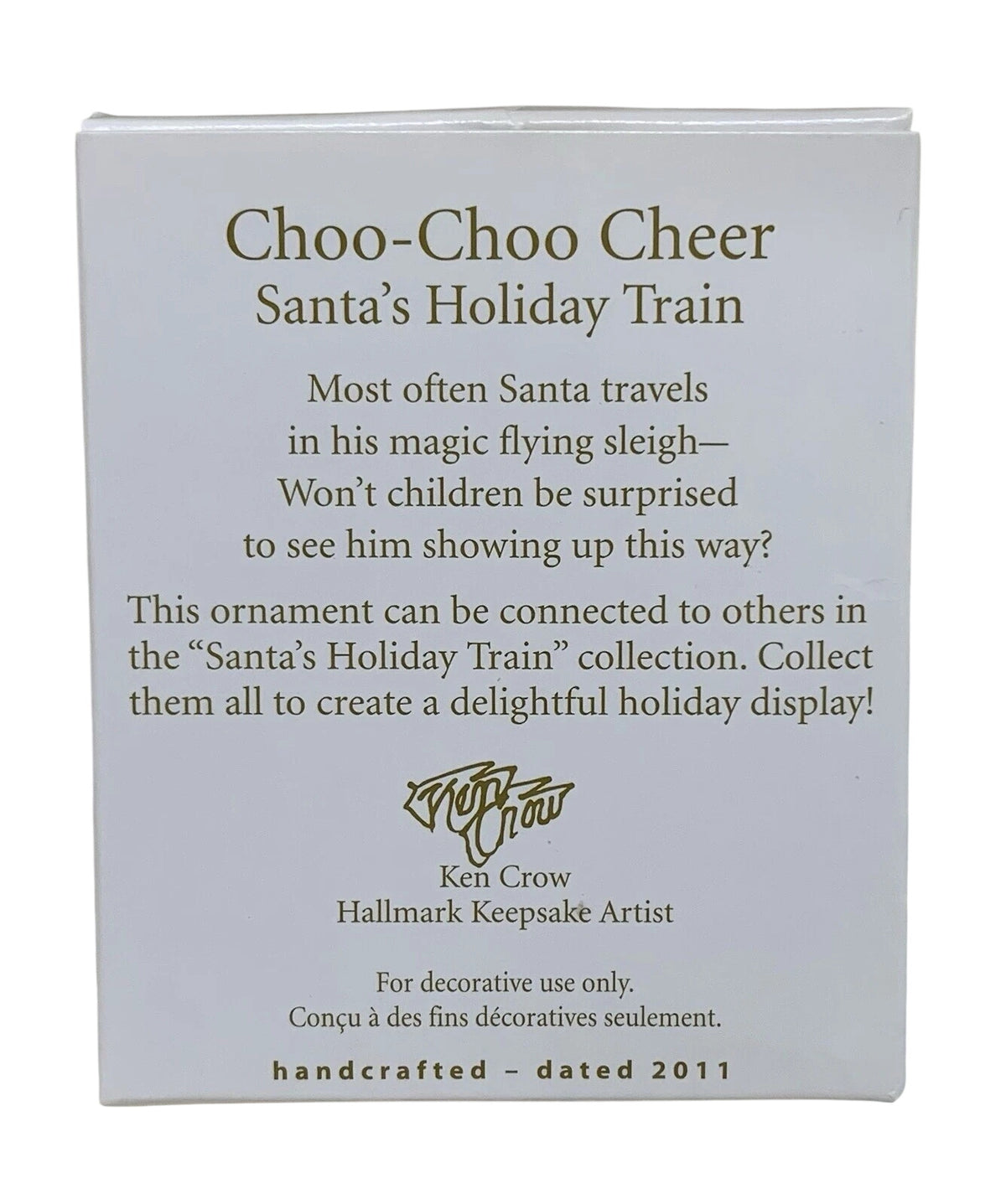 2011 Choo-Choo Cheer Hallmark Ornament (Santa's Holiday Train) QRP5907 Image4