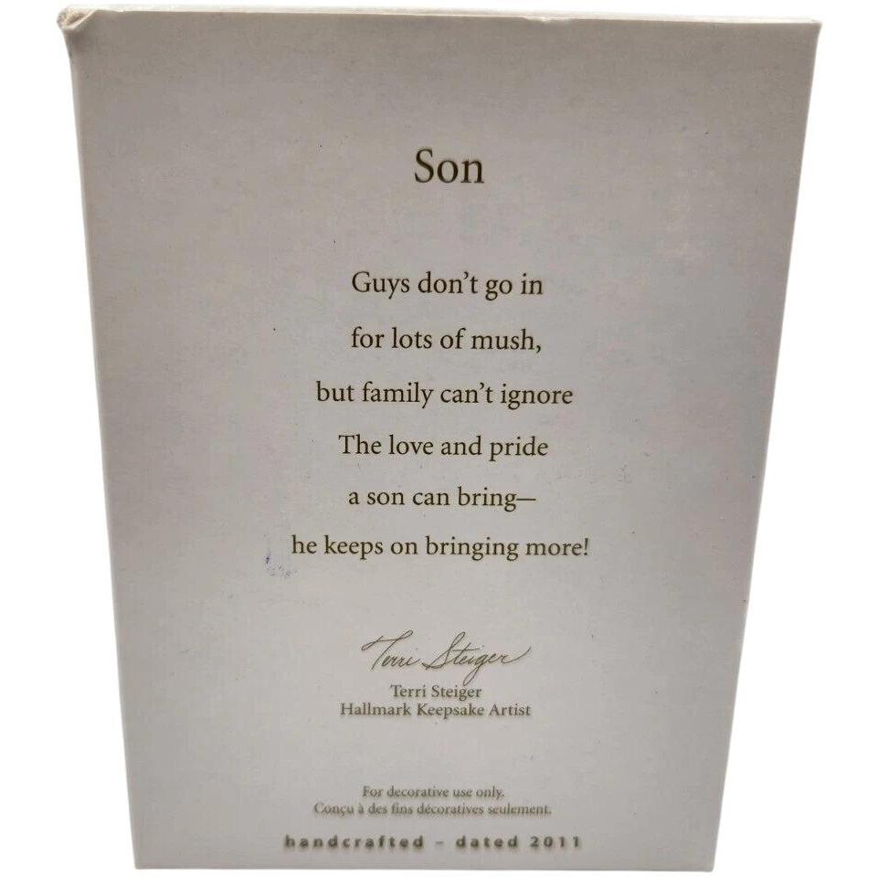 2011 Dad Hallmark Ornament (Snowmen) QXG4019