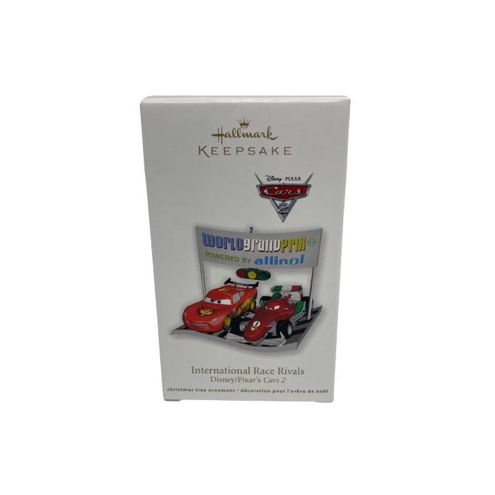 2011 International Race Rivals Hallmark Ornament (Cars 2) QXD1629