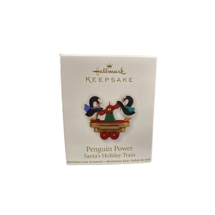 2011 Penguin Power Hallmark Ornament (Santa's Holiday Train) QRP5927