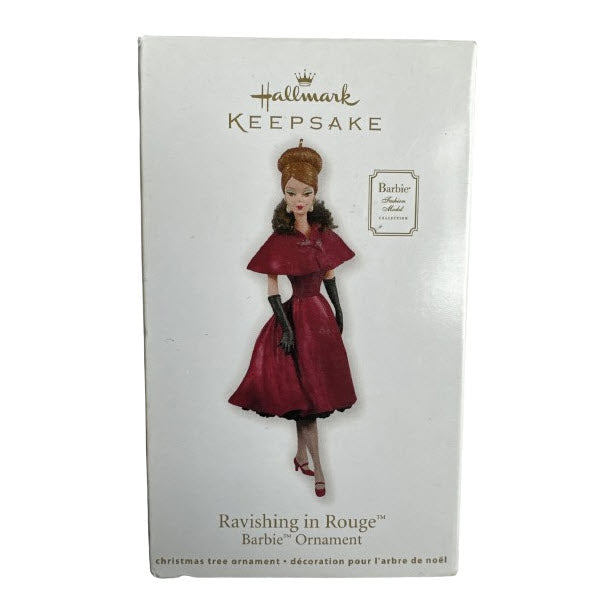 2011 Ravishing in Rouge Hallmark Ornament (Barbie) QXI2859