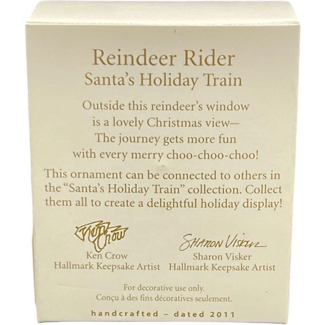 2011 Reindeer Rider Hallmark Ornament (Santa's Holiday Train) QRP5917