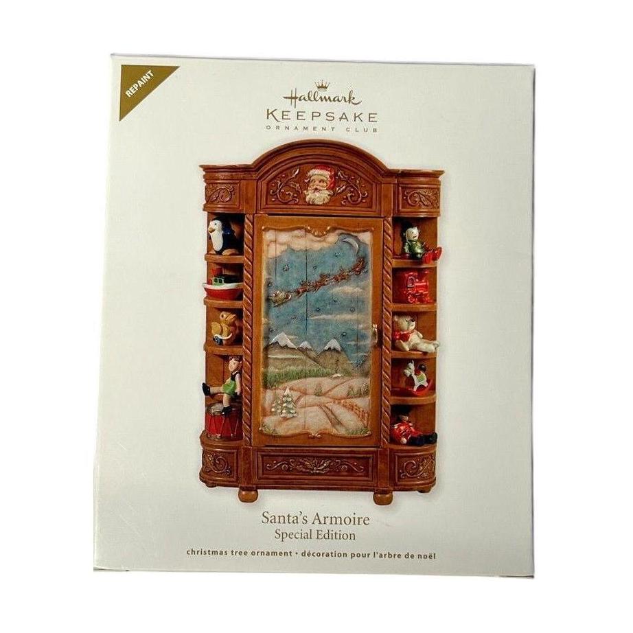 2011 Santa's Armoire Hallmark Ornament (Santa Claus) QXC5036