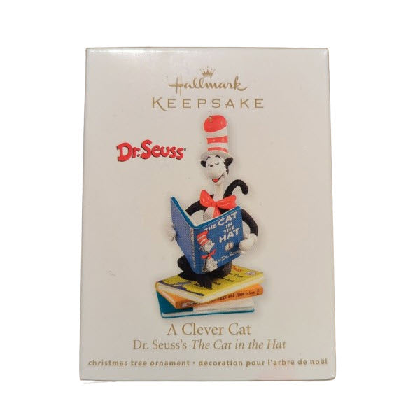 2012 A Clever Cat Hallmark Ornament (Dr. Seuss) QXI2651