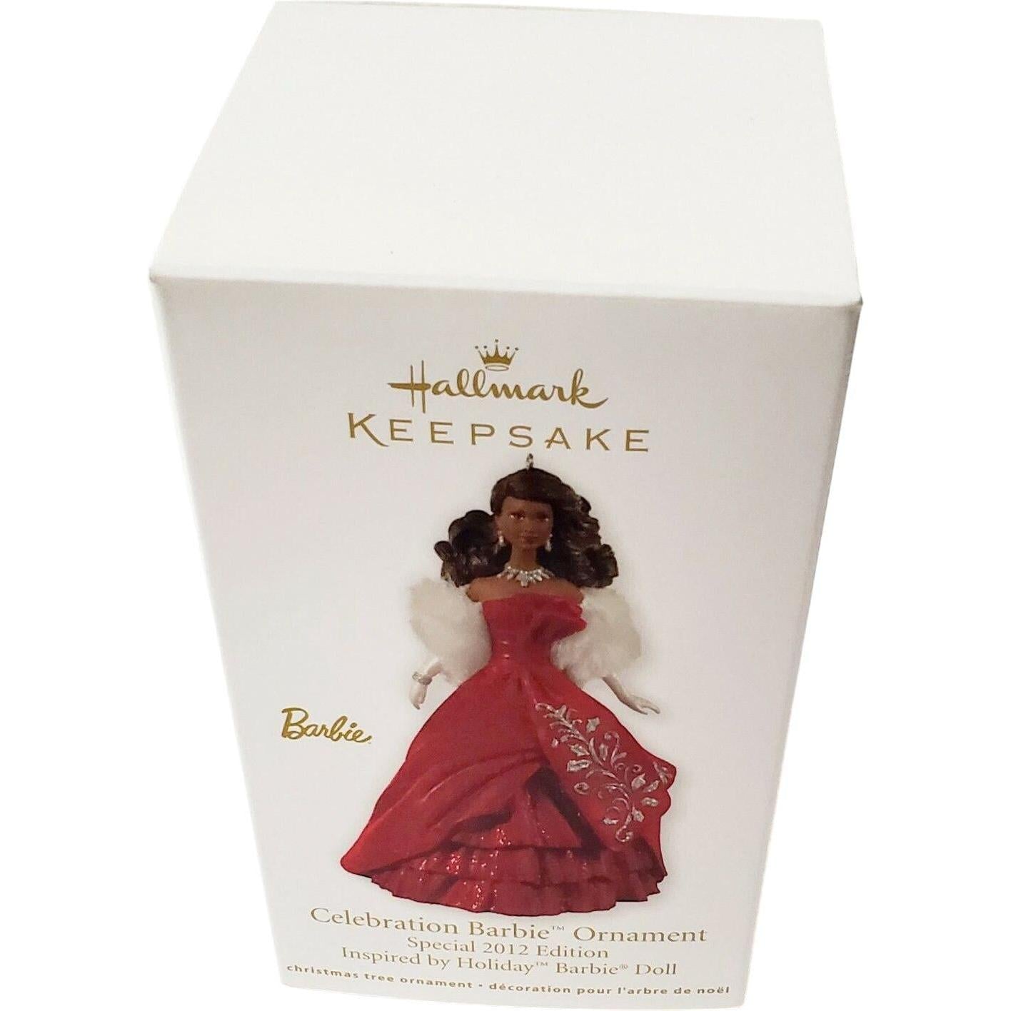 2012 Celebration Barbie Hallmark Ornament (Celebration Barbie) QXI2694