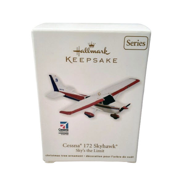 2012 Cessna 172 Skyhawk Hallmark Ornament (Sky's the Limit) QX8242