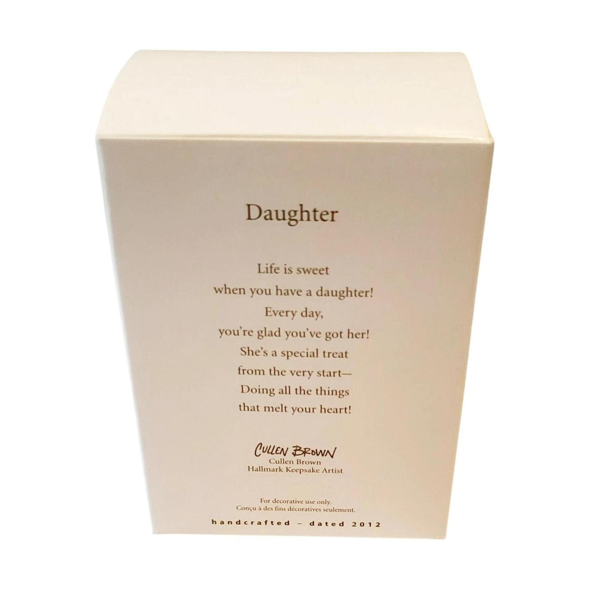 2012 Daughter Hallmark Ornament (Ice Cream) QXG4674 Image4