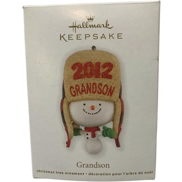 2012 GrandSon Hallmark Ornament (Family) QXG4694