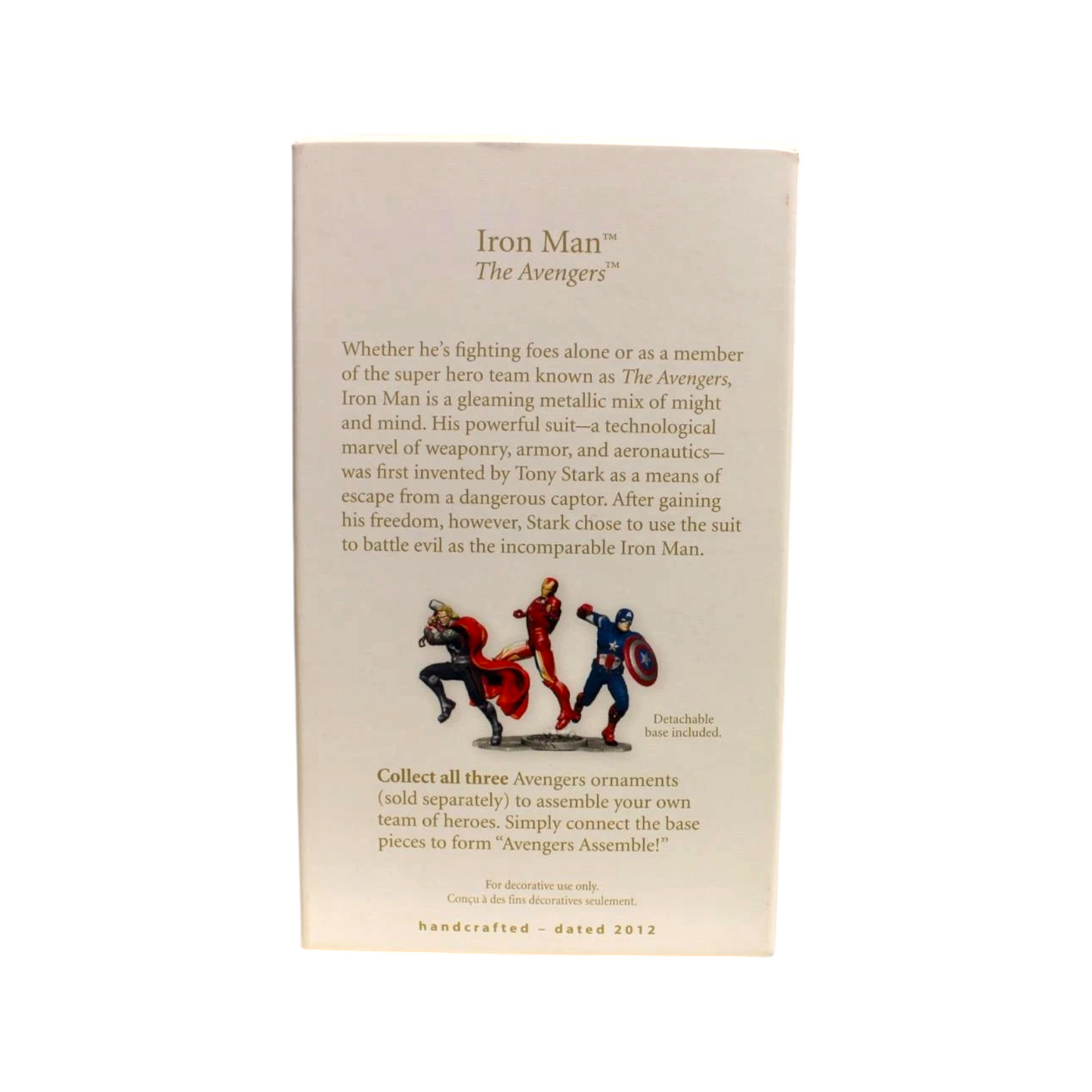 2012 Iron Man Avengers Hallmark Ornament (Super Heroes) QXI2601