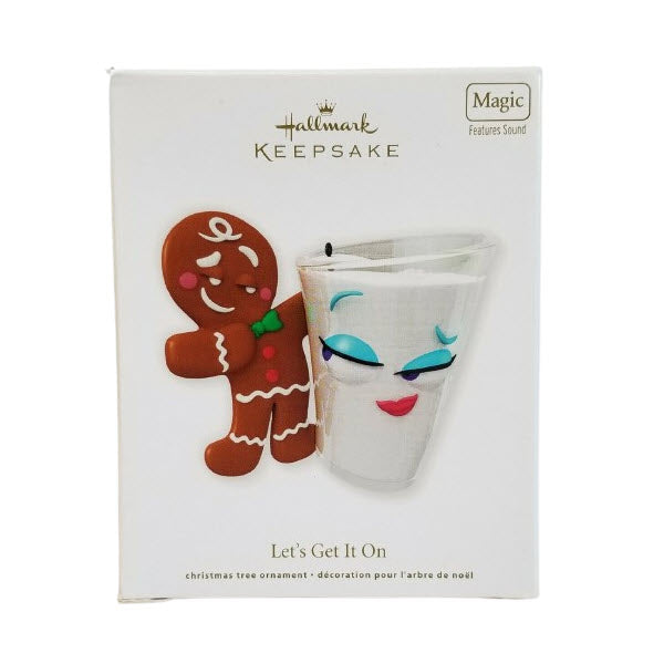 2012 Let's Get It On Hallmark Ornament (Gingerbread) QXG3224