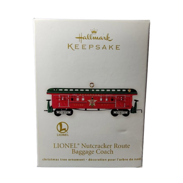 2012 Lionel Nutcracker Route Baggage Coach Hallmark Ornament (Lionel) QXI2001