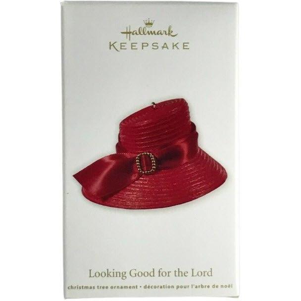 2012 Looking Good for the Lord Hallmark Ornament (Hat) QSM7771