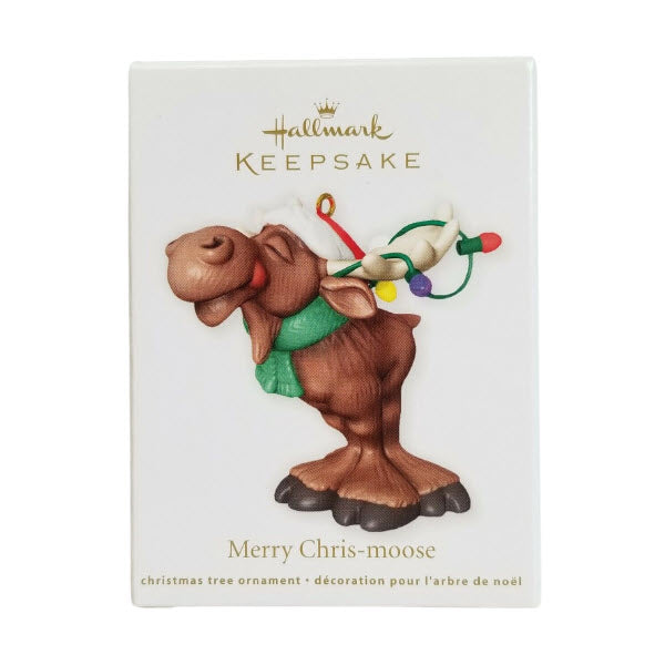 2012 Merry Chris-Moose Hallmark Ornament (Chris-Moose) QK5004