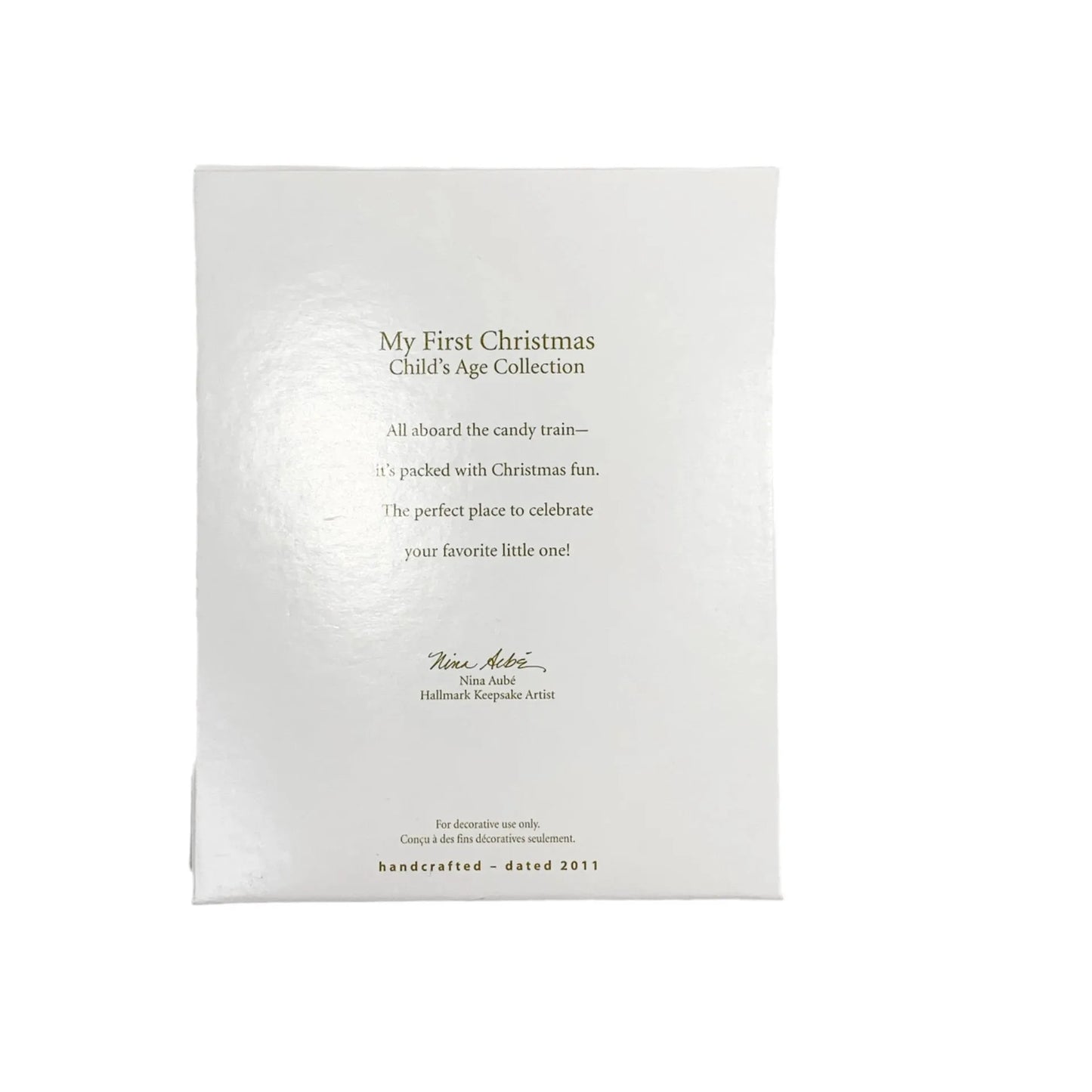 2012 My First Christmas - Photo Holder Hallmark Ornament (Child's Age Collection) QXG4409