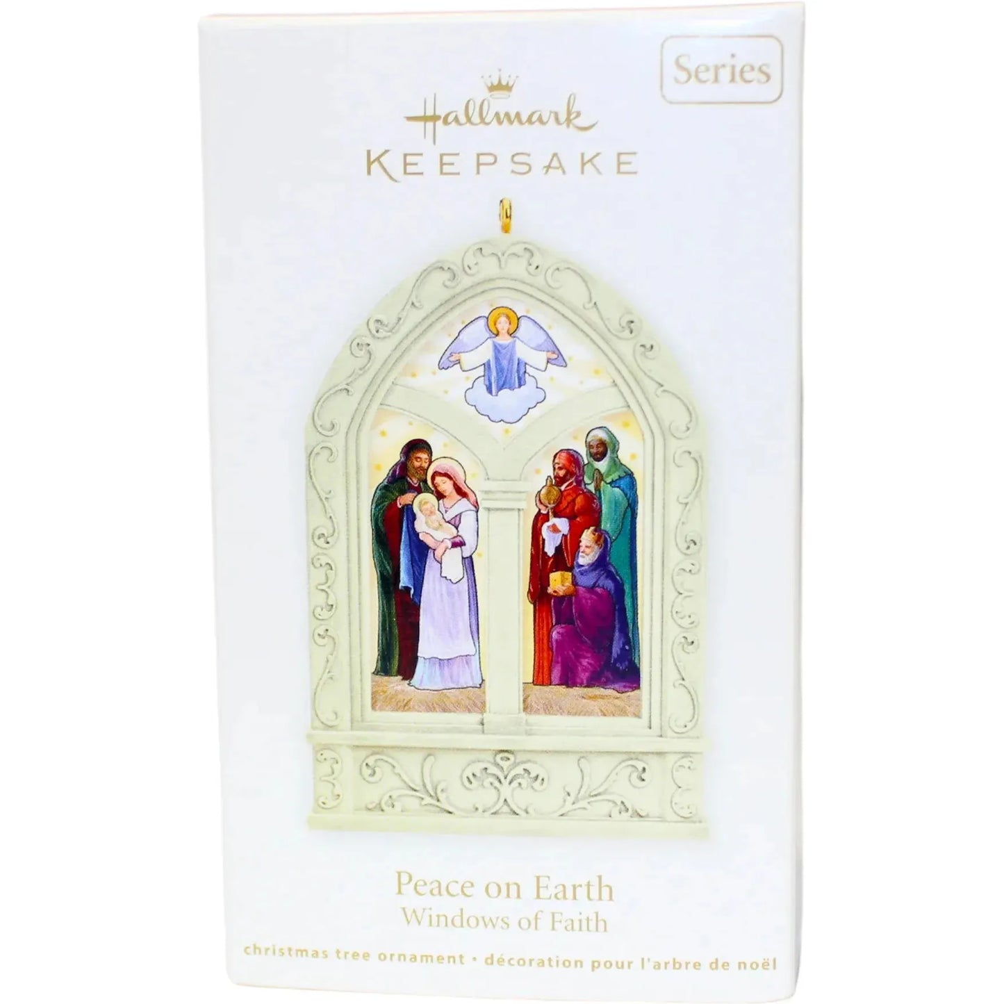 2012 Peace on Earth Hallmark Ornament (Windows of Faith) QX8011