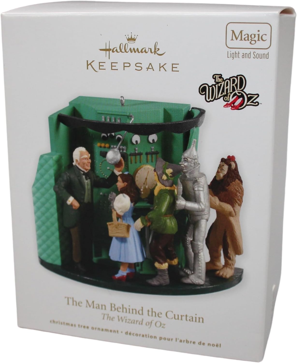2012 The Man Behind the Curtain Hallmark Ornament (The Wizard of Oz) QXI2911