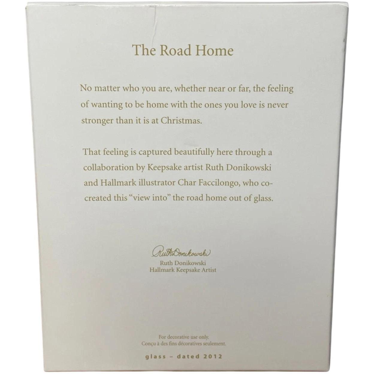 2012 The Road Home Hallmark Ornament (Ball) QXG3504