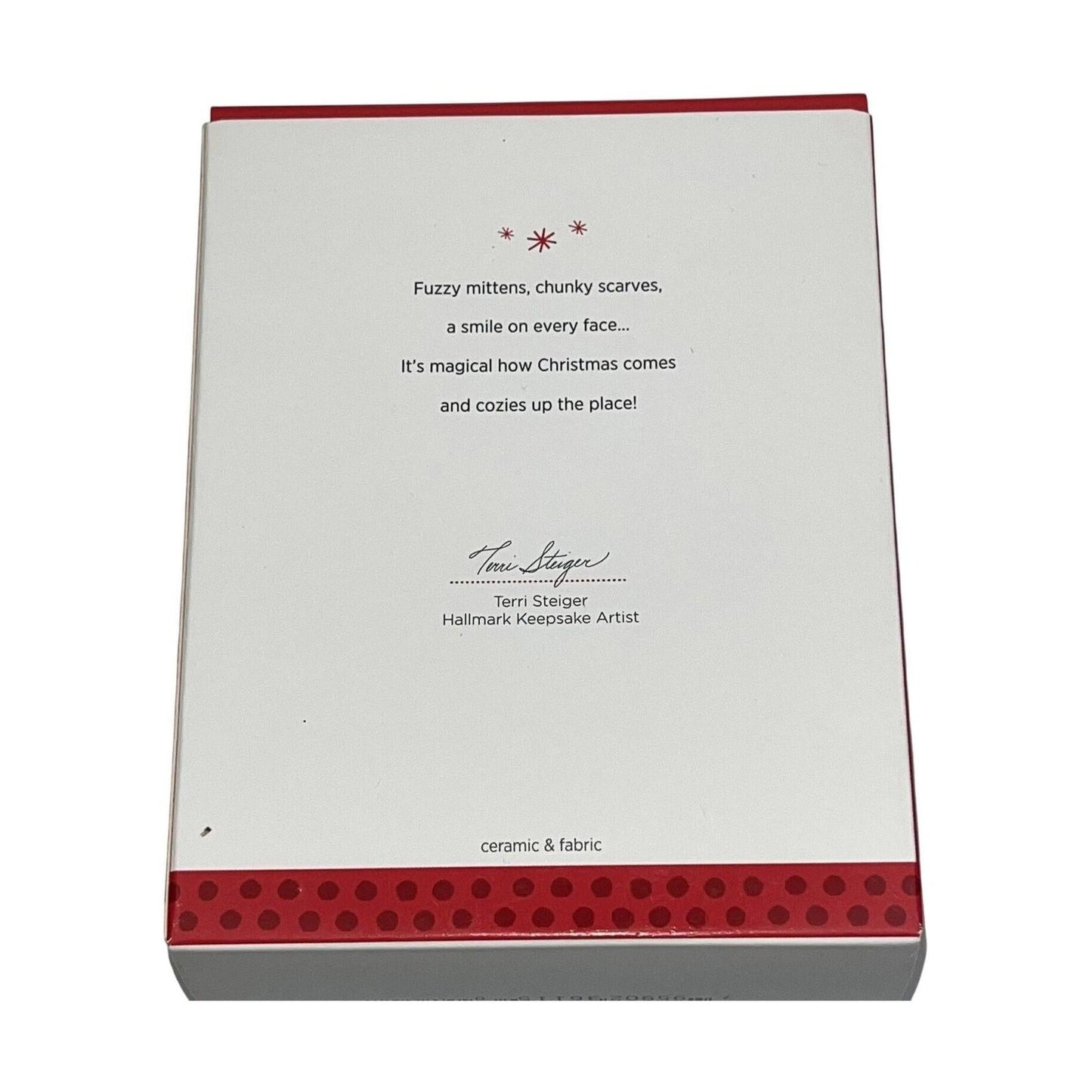 2013 A Cozy Christmas Hallmark Ornament (Our First Christmas) QXG1452