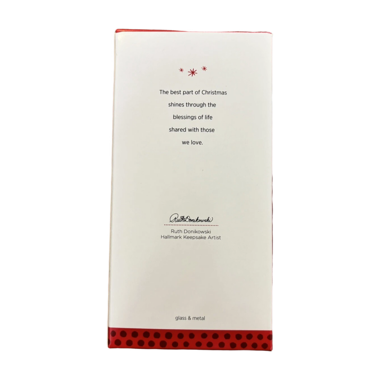 2013 Bless This Home Hallmark Ornament (Cross) QXG1422