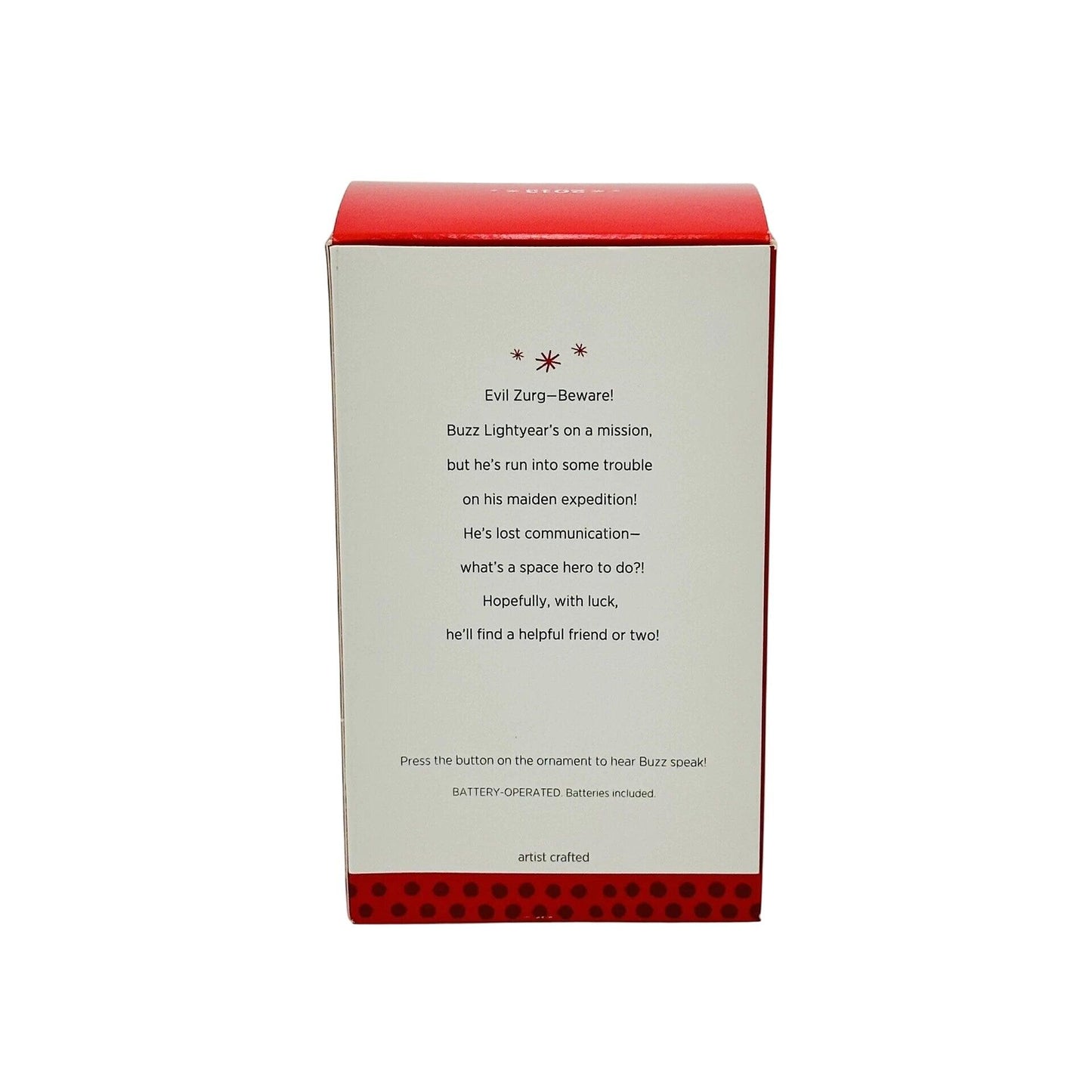 2013 Buzz is On a Mission! Hallmark Ornament (Toy Story) QXD6012