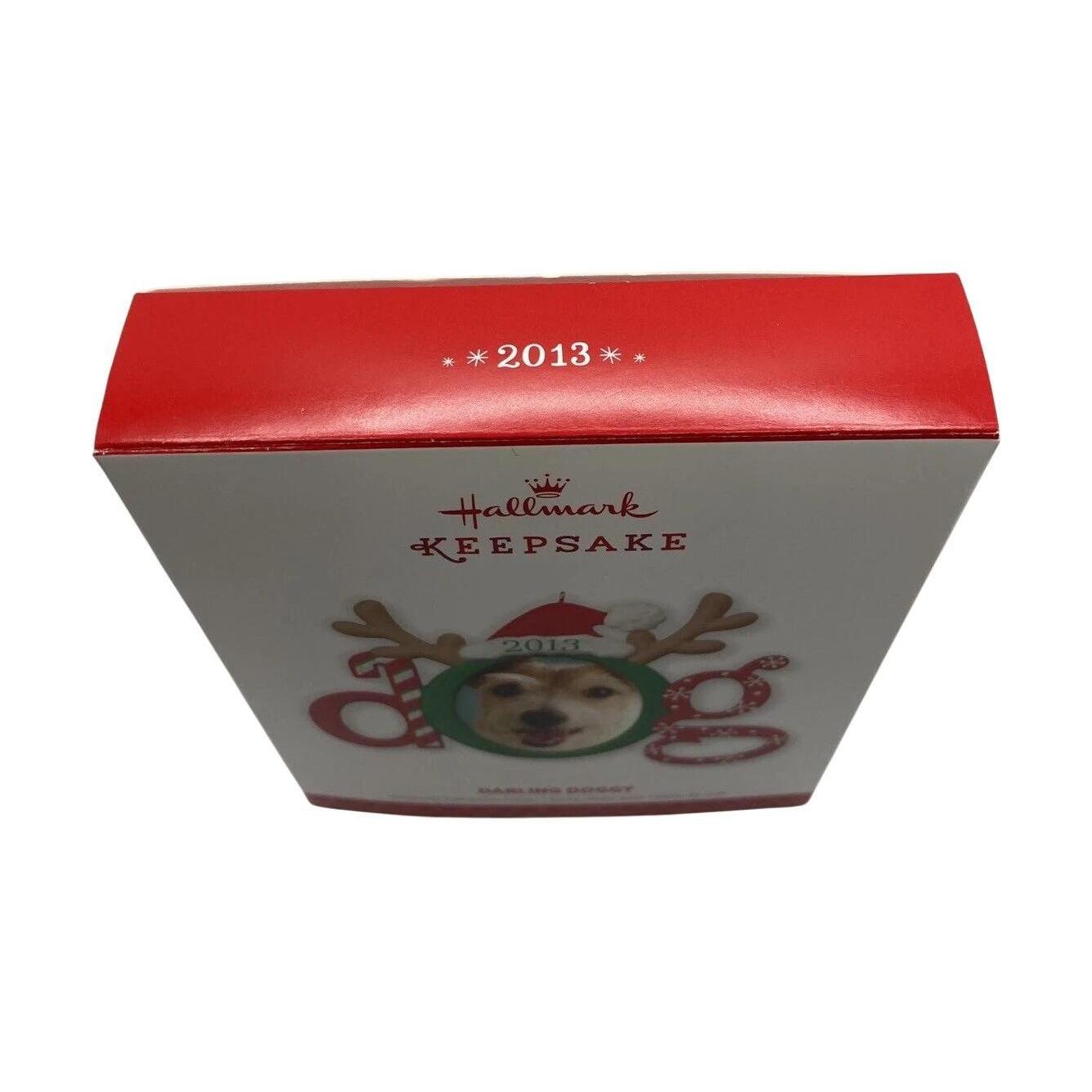 2013 Darling Doggy Hallmark Ornament (Photo Holder) QXG1905