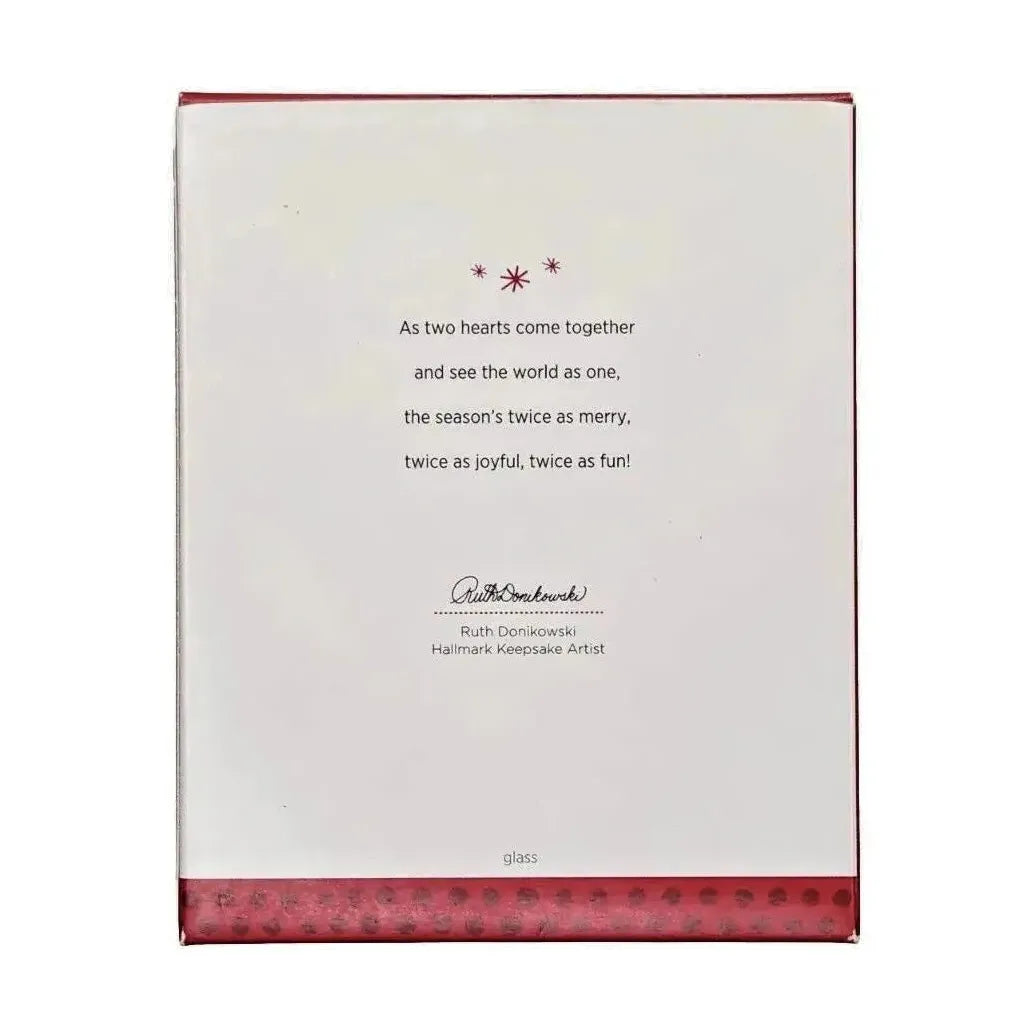 2013 First Christmas Together Hallmark Ornament (Our First Christmas) QXG1892
