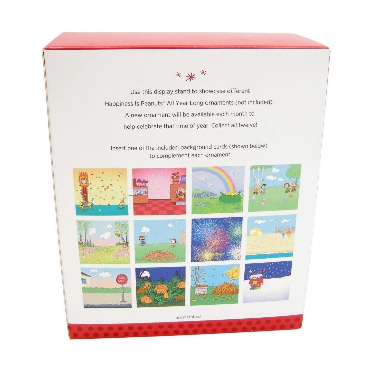 2013 Happiness is Peanuts All Year Long Hallmark Ornament (Peanuts) QXG9862