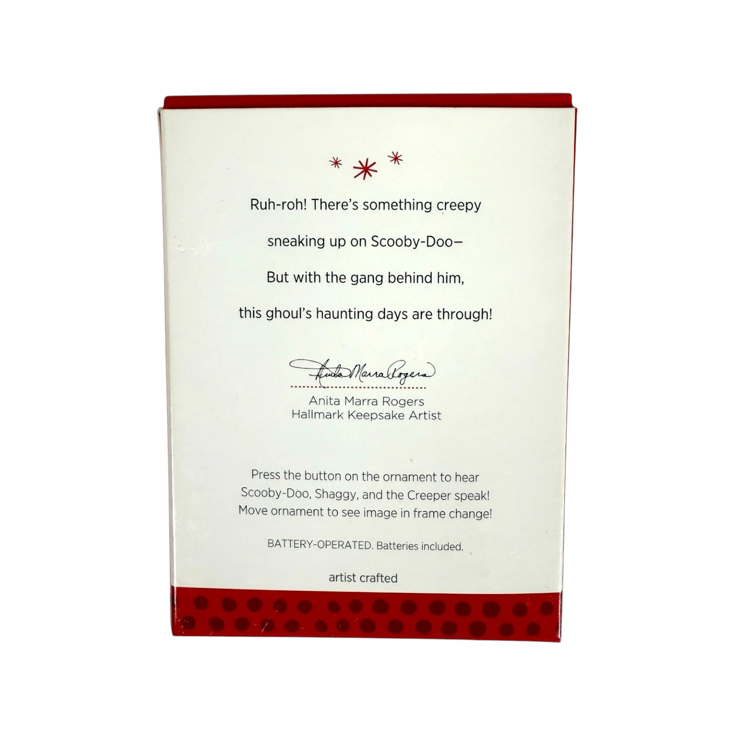 2013 Jeepers! It's The Creeper! Hallmark Ornament (Scooby-Doo) QXI2015