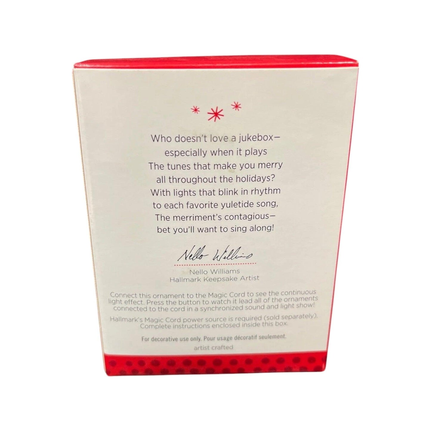 2013 Jolly Jukebox Hallmark Ornament (Jukebox) QXG1772
