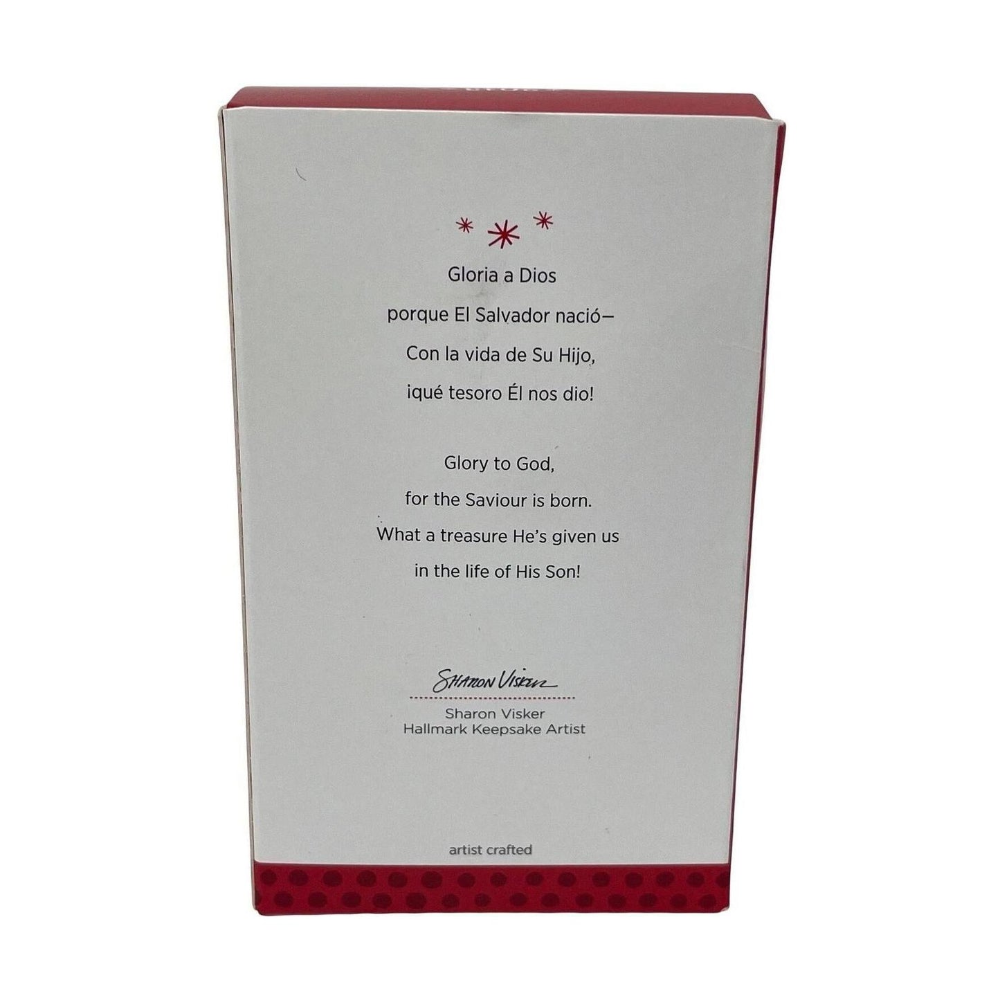 2013 Nacio Nuestro Salvador Hallmark Ornament (Nativity) QSM7762