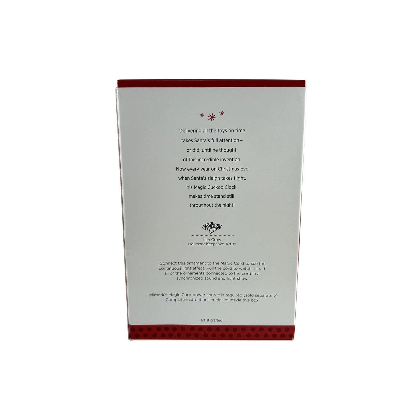 2015 Santa's Magic Cuckoo Clock Hallmark Ornament (Santa's Magic Cuckoo Clock) QGO1367