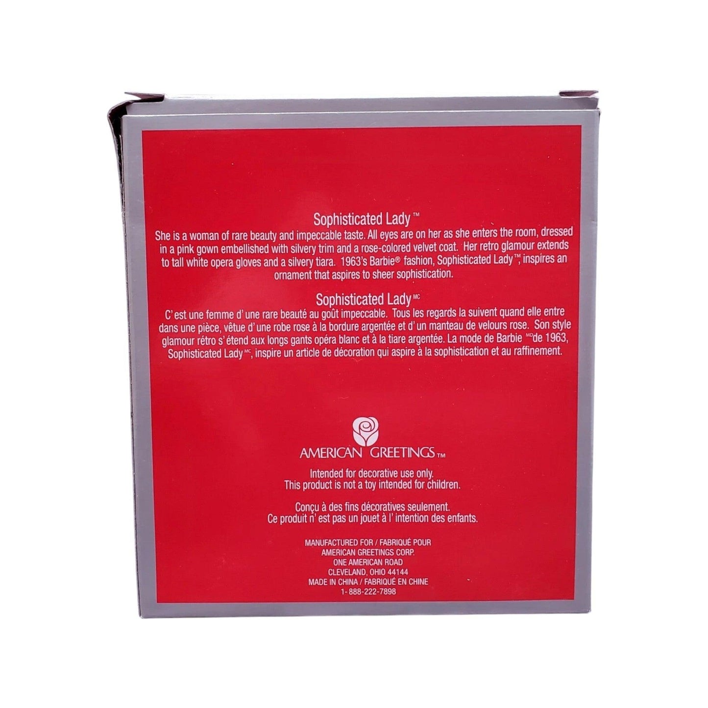 2013 Sophisticated Lady Carlton Cards Ornaments (Barbie) 078D