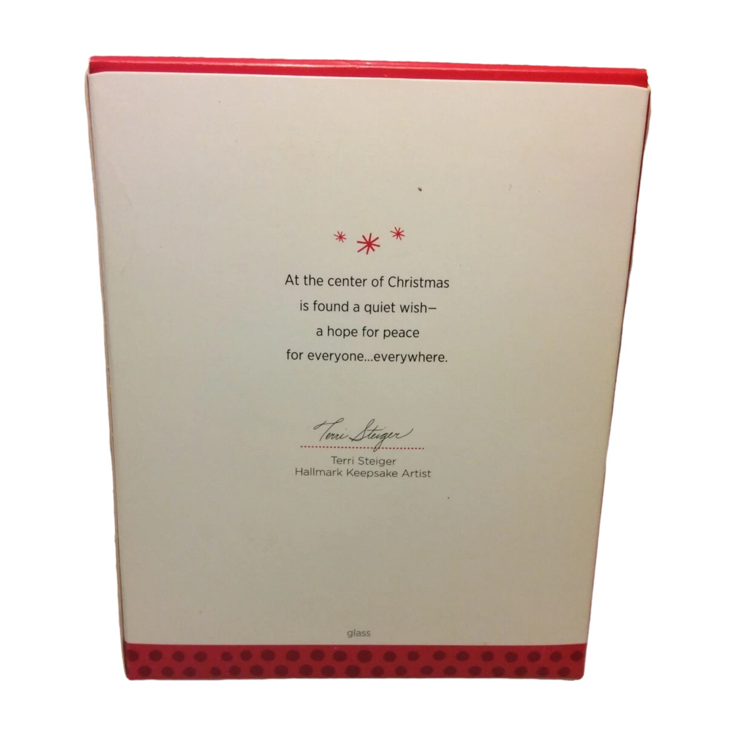 2013 A Wish For Peace Hallmark Ornament (Bird) QXG1432 Image7