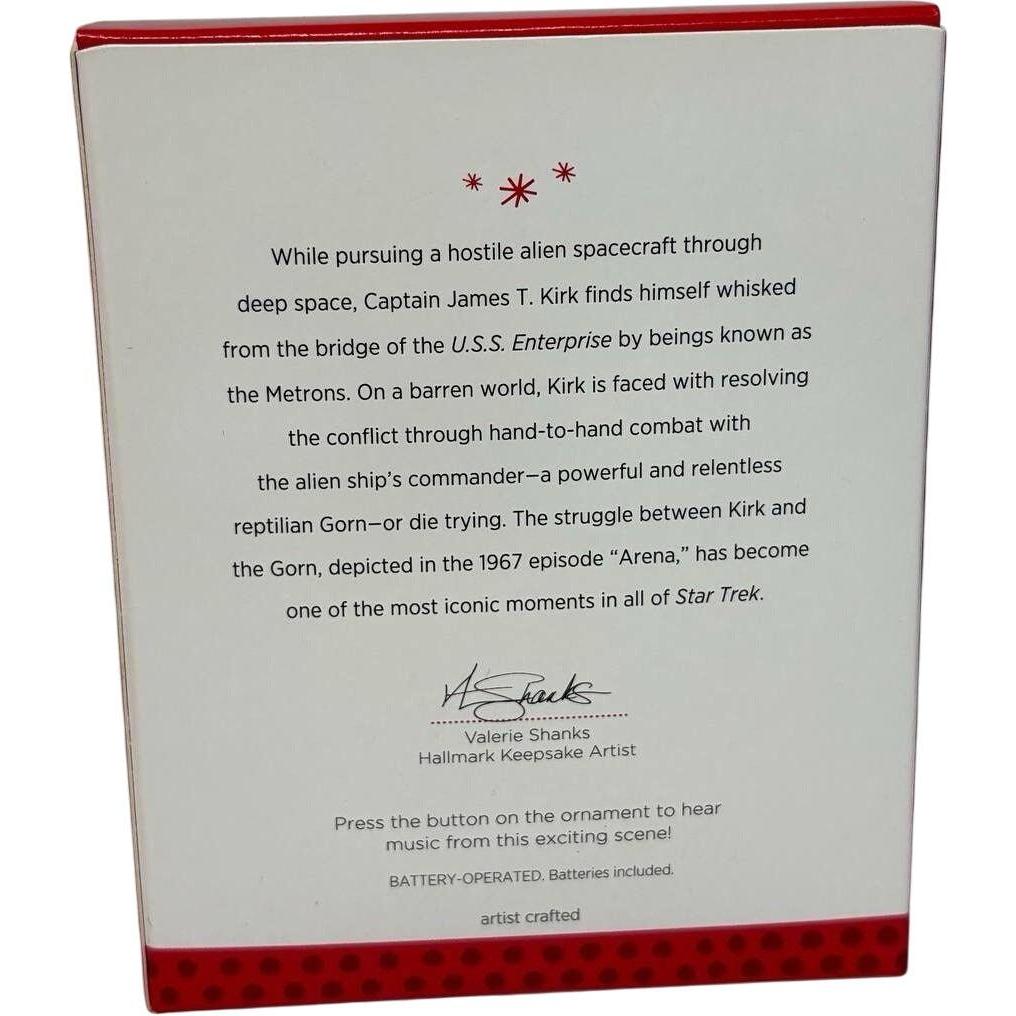 2013 Arena Hallmark Ornament (Star Trek) QXI2155