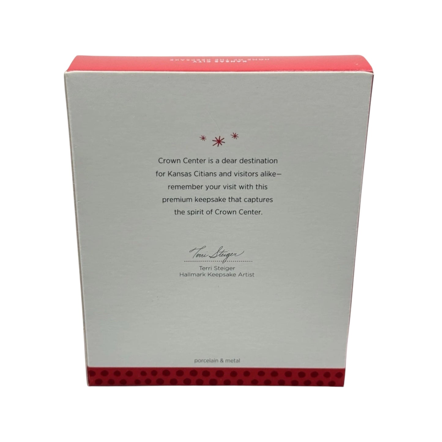 2013 Crown Center – Kansas City (Snowflake) Hallmark Ornament QHG1245 Image6
