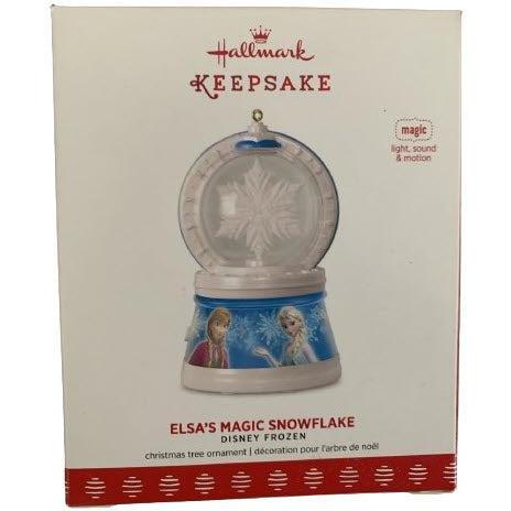 2013 Elsa's Magic Snowflake Hallmark Ornament (Disney) QXD6255