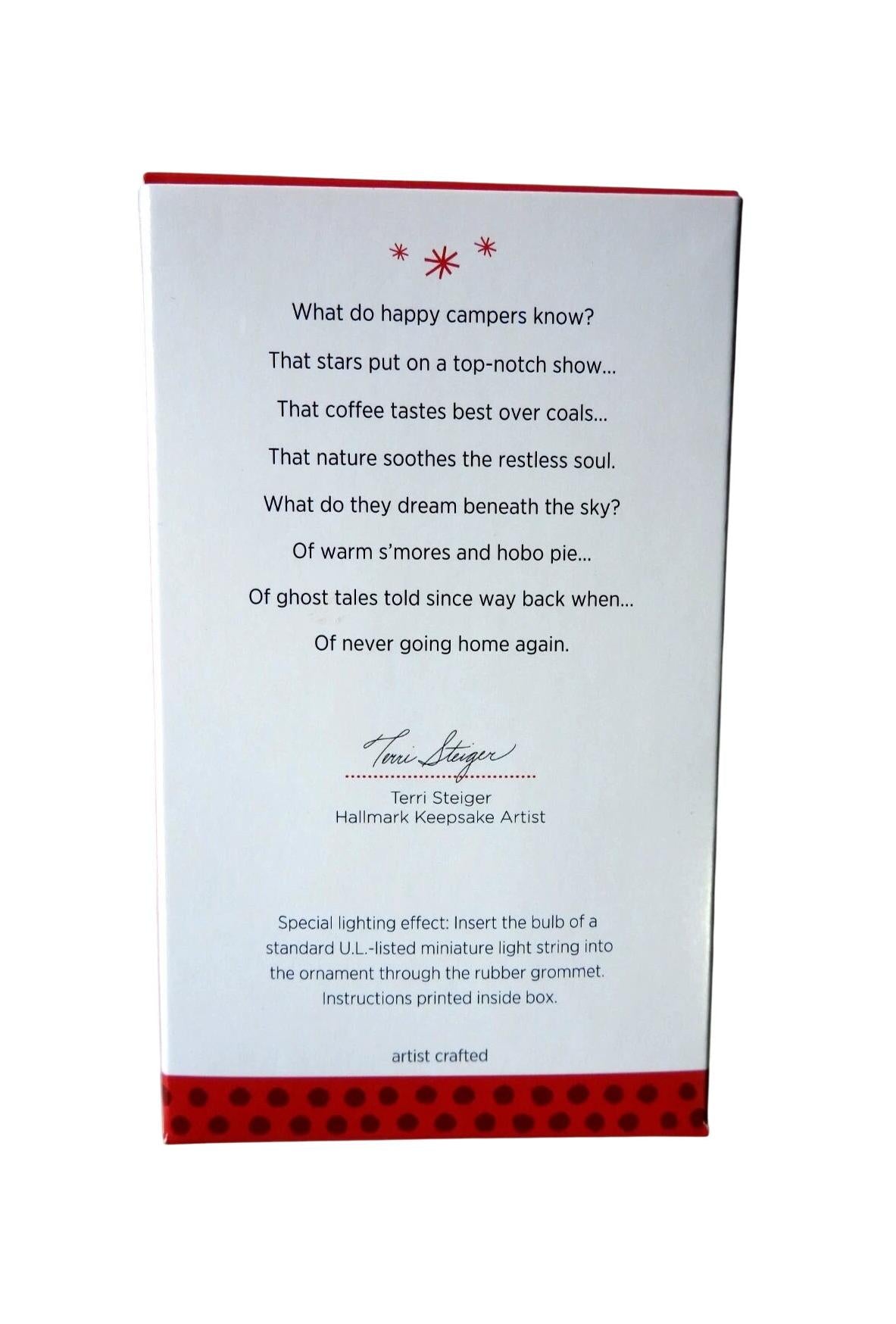 2013 Happy Campers Hallmark Ornament (Happy Campers) QXG1575