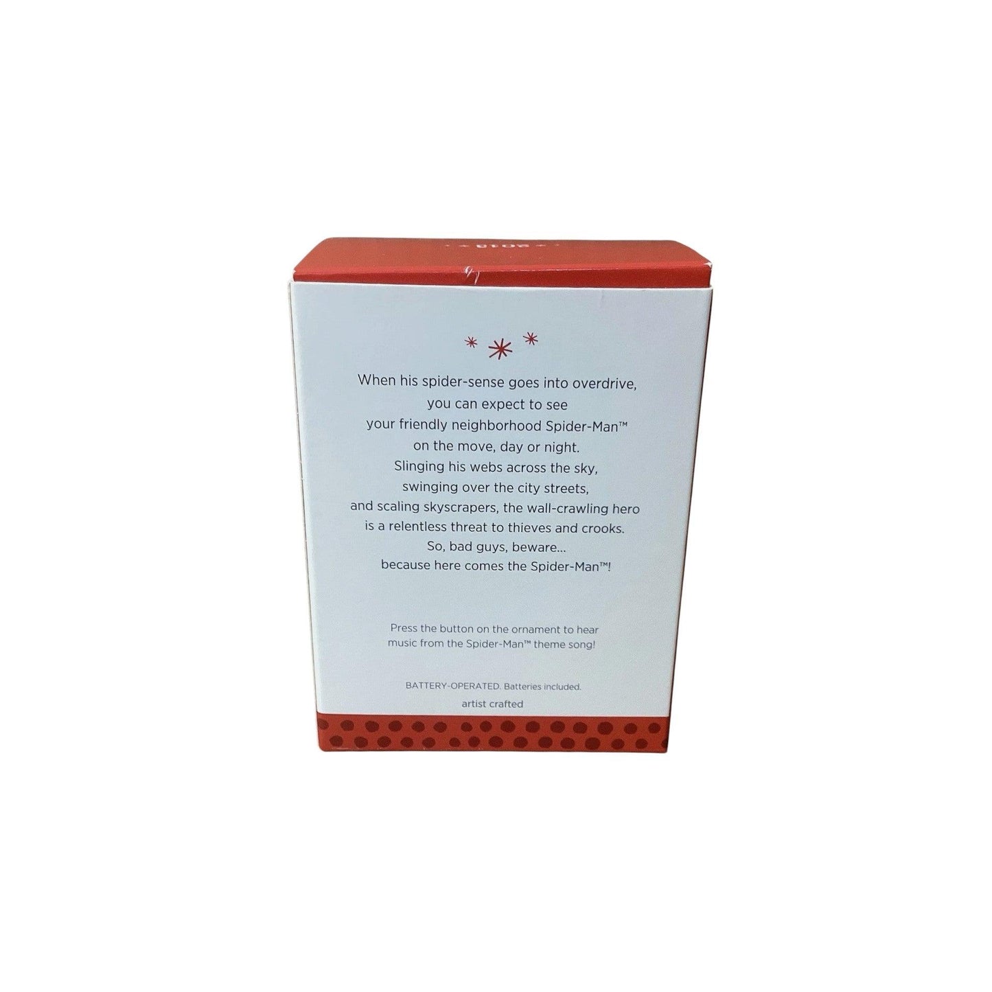 2013 Here Comes The Spider-Man! Hallmark Ornament (Super Heroes) QXI2002 Image7