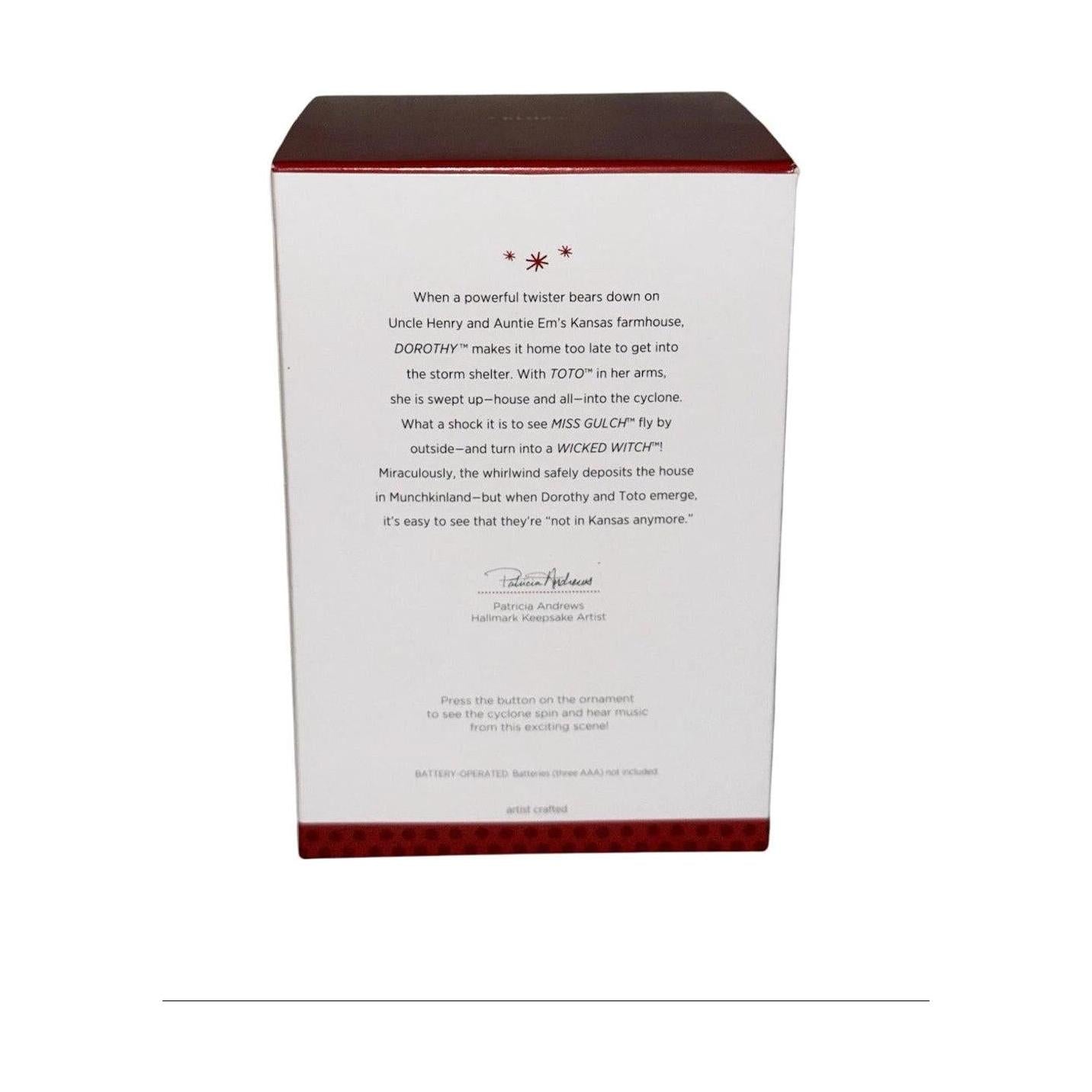 2013 It's a Twister! Hallmark Ornament (The Wizard of Oz) QXI2265