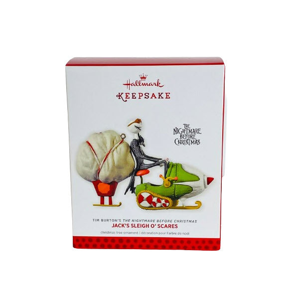 2013 Jack's Sleigh O' Scares Hallmark Ornament (Tim Burton's The Nightmare Before Christmas) QXD6025