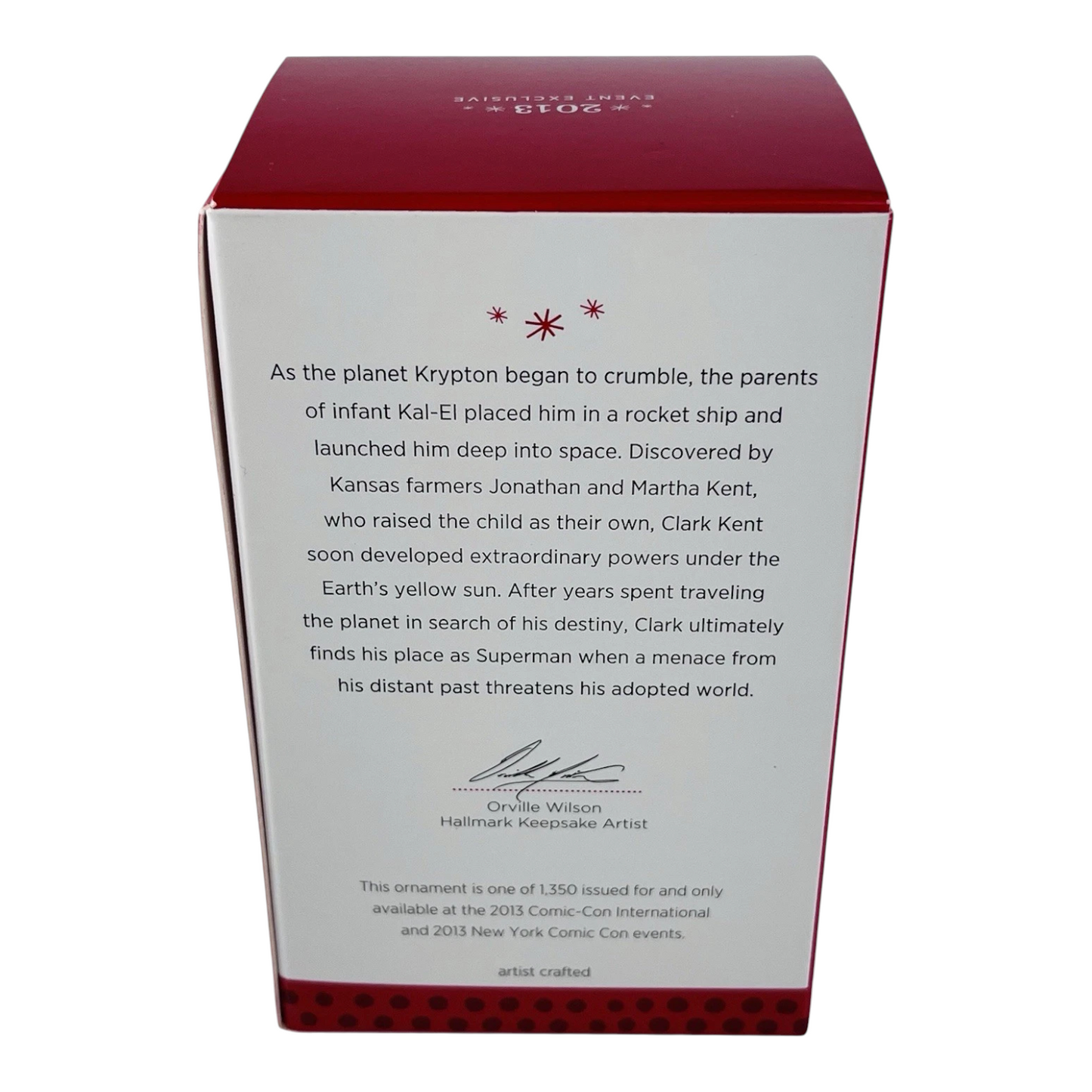 2013 Man of Steel (Superman)